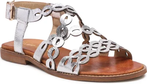 Sandále Roberto - 3022 Srebrny Lico