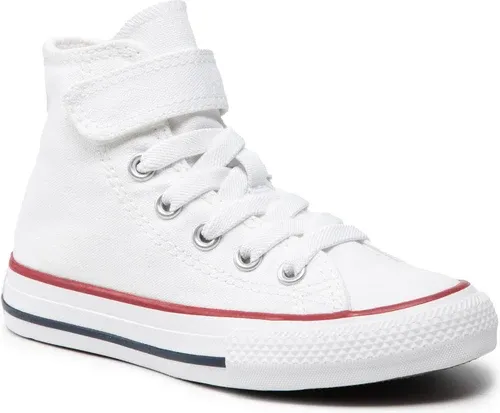 Plátenky Converse - Ctas 1V Hi 372884C White/White/Natural