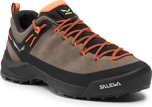 Trekingová obuv Salewa - Ms Wildfire Leather 61395 7953 Bungee Cord/Black 7953