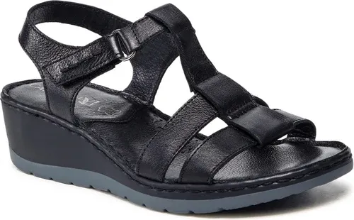 Sandále CAPRICE - 9-28151-28 Black Nappa 022