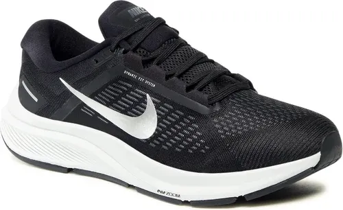 Topánky NIKE - Air Zoom Structure 24 DA8535 002 Black/Metallic Silver/Off Noir