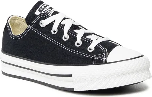 Tramky CONVERSE - Ctas Eva Lift Ox 272857C Black/White/Black