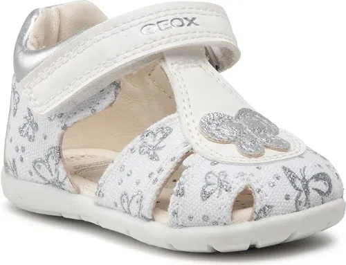 Sandále GEOX - B Elthan G. C B251QC 0AW54 C0007 White/Silver