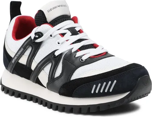 Sneakersy EMPORIO ARMANI - X4X555 XM996 Q843 Navy/Blk/Off Wht/Op.