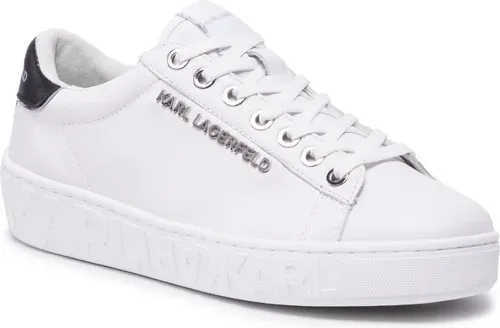 Sneakersy KARL LAGERFELD - KL61020 White Lthr