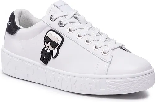 Sneakersy KARL LAGERFELD - KL61030A White Lthr