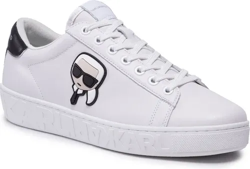 Sneakersy KARL LAGERFELD - KL51030 White Lthr