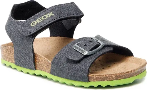 Sandále Geox - J Ghita B. B J028LB 000BU C0802 M Black/Lime