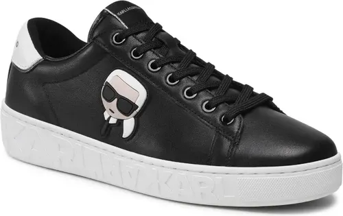 Sneakersy KARL LAGERFELD - KL51030 Black Lthr