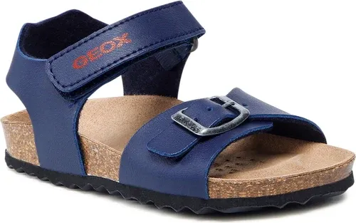 Sandále GEOX - B S. Chalki B. A B922QA-000BC C4244 S Navy/Dk Red