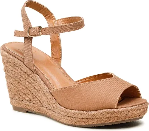 Espadrilky JENNY FAIRY - LS5792-01 Camel