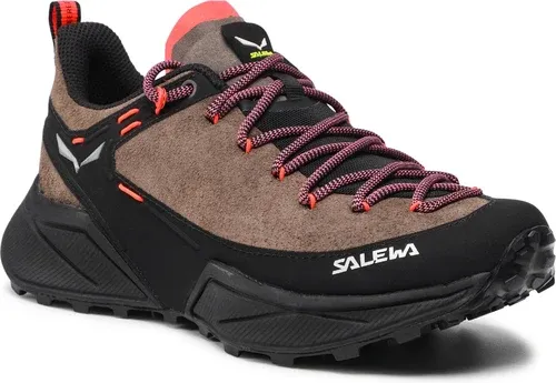 Trekingová obuv Salewa - Ws Dropline Leather 61394 7953 Bungee Cord/Black