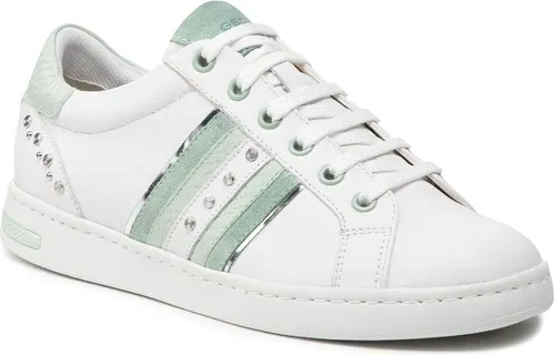 Sneakersy GEOX - D Jaysen A J151BA 08541 C0478 White/Lt Green