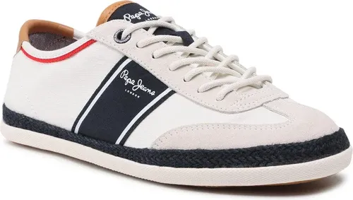 Espadrilky Pepe Jeans - Maui Smart PMS10298 White 800