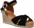 Espadrilky UNISA - Mana Ks Black