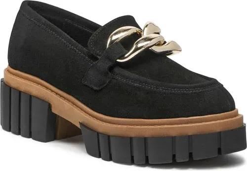 Poltopánky KARINO - 3962/126-P Czarny/Welur