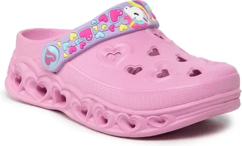 Šľapky SKECHERS - Unicorns &amp; Sunshine 308023L/PNK Pink