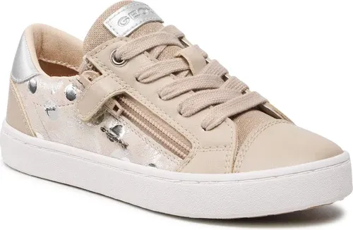 Sneakersy Geox - J Kilwi G. P J02D5B 007BC C0475 S Beige/Silver