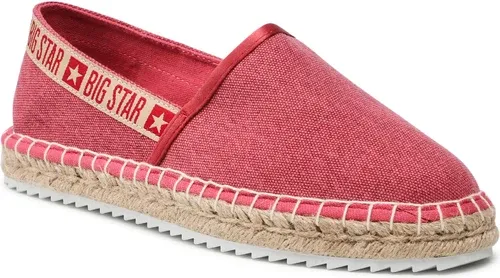 Espadrilky BIG STAR - JJ274880 Burgundy