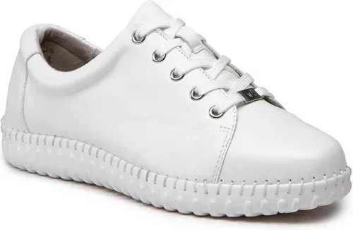 Poltopánky CAPRICE - 9-23650-28 White Nappa 102