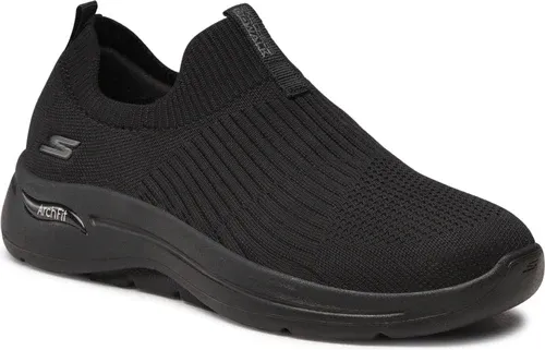 Sneakersy SKECHERS - Go Walk Arch Fit Iconic 124409/BBK Black