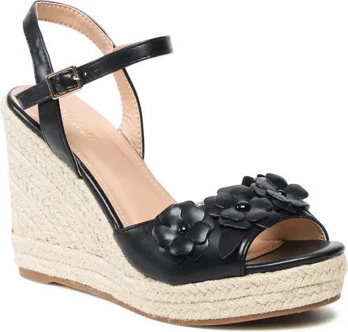 Espadrilky QUAZI - TS5307-01 Black