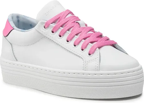Sneakersy CHIARA FERRAGNI - CF2917-072 White/Pink