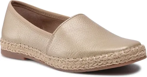 Espadrilky RYŁKO - E1NC9_V Beżowo/Złoty 181