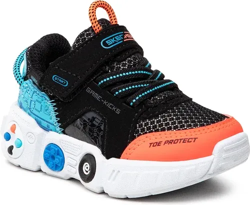 Sneakersy SKECHERS - Lil Gametronix 402262N/BKMT Black/Multi