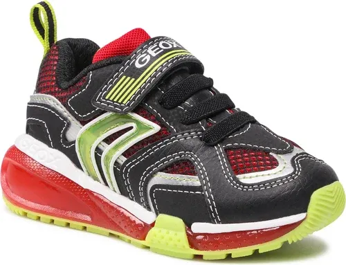 Sneakersy Geox - J Bayonyc B. A J16FEA 0CE14 C0048 M Black/Red