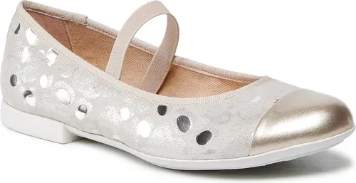 Poltopánky Geox - J Plie' A J2555A 007HI C0262 S Beige/Platinum