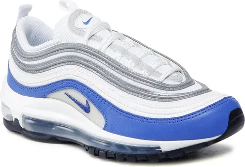 Topánky NIKE - Air Max 97 921733 101 White/Game Royal/Neutral Grey