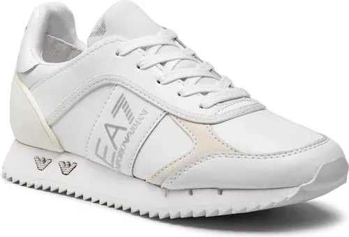 Sneakersy EA7 Emporio Armani - X8X119 XK291 R383 Triple Wht/Silver Eo