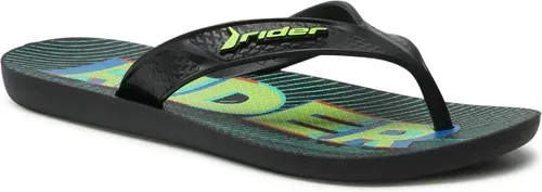 Žabky Rider - Street Bold Ad 11575 Black/Green 25821