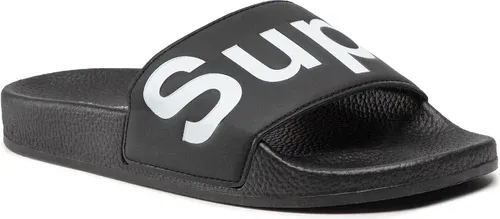 Šľapky SUPERGA - 1908 Slides Polysoft Black/White 910