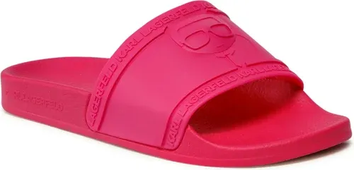 Šľapky KARL LAGERFELD - KL80919 Fuschia Rubber