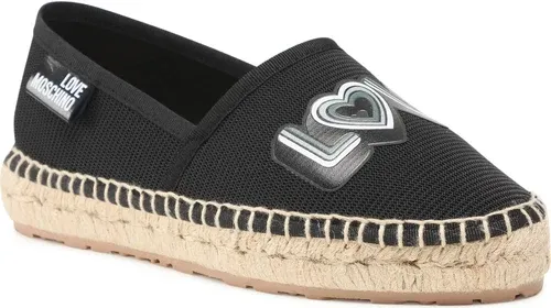 Espadrilky LOVE MOSCHINO - JA10192G0EJI0000 Nero