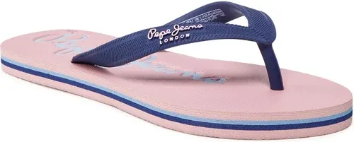 Žabky PEPE JEANS - Bay Beach Brand W PLS70124 Navy 595