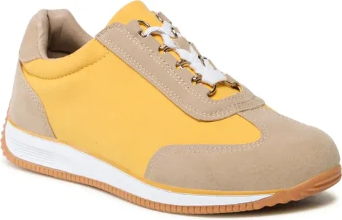 Sneakersy JENNY FAIRY - TS5255-01 Yellow Sneakersy JENNY FAIRY - TS5255-01 Yellow