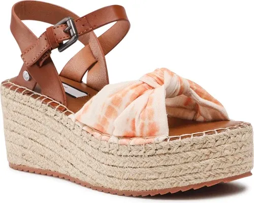 Espadrilky PEPE JEANS - Witney Knot PLS90553 Peach 118