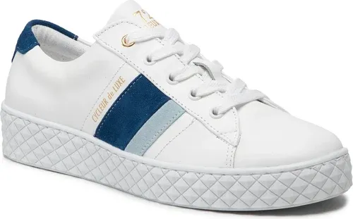 Sneakersy Cycleur De Luxe - Volata CDLW221491 White/Dark Denim/St