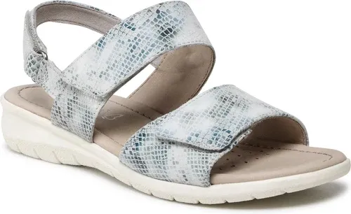 Sandále CAPRICE - 9-28650-28 Lt Grey Snake 255