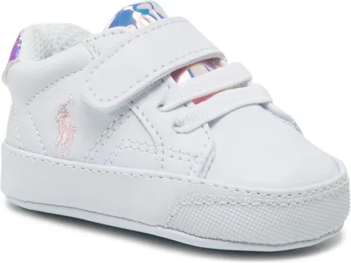 Sneakersy Polo Ralph Lauren - Theron Iv Ps RL100654 White/Pink