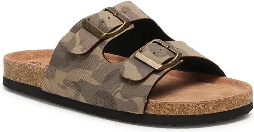 Šľapky Action Boy - AGK20718 Khaki