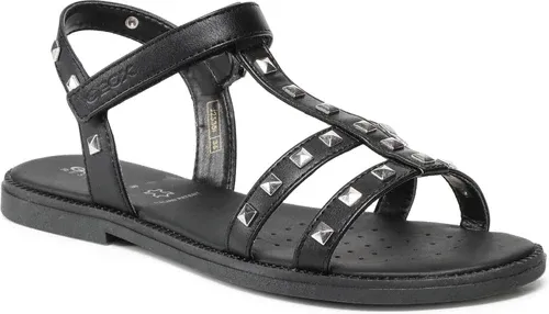 Sandále GEOX - J S.Karly G. I J2535I 000BC C9999 S Black