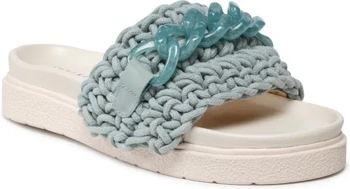 Šľapky INUIKII - Woven Chain 70104-002 Cloud Blue