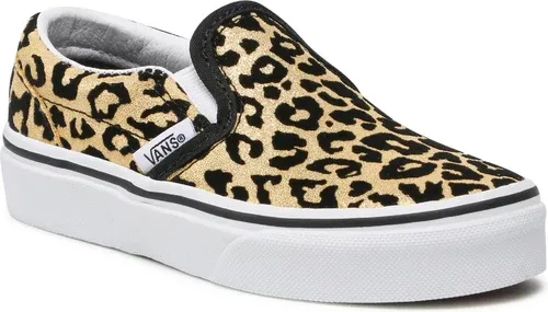 Tenisky VANS - Classic Slip-On VN0A7Q5GABS1 (Flocked Leopard)Blktrwht