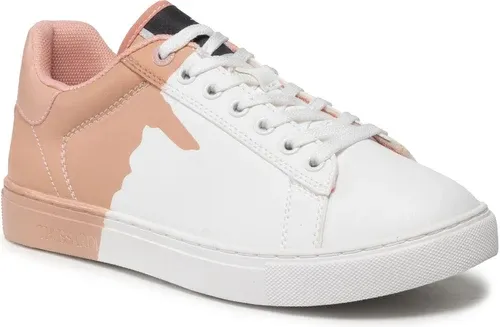 Sneakersy TRUSSARDI - 79A00749 White/Rose