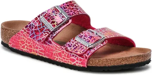 Šľapky Birkenstock - Arizona Kids 1022191 M Flshy Hologram Pink