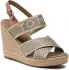 Espadrilky TOMMY HILFIGER - Tommy Webbing High Wedge SandalFW0FW06355 Woodridge GXR